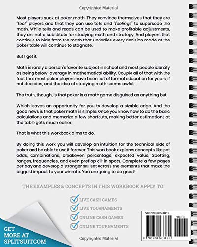 Poker Workbook: Math & Preflop: Learn & Practice +EV Skills Between Sessions - Thumbnail 2