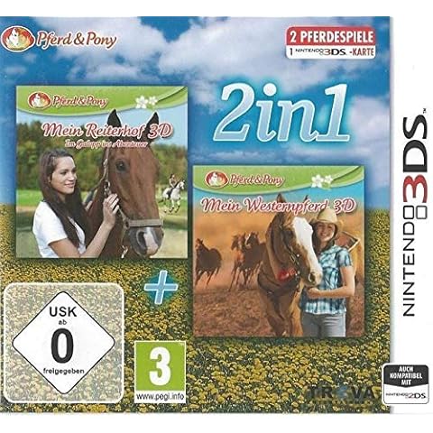 2 in 1 - Westernpferd 3D + Reiterhof 3D Cover