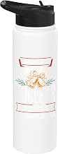 Nuclear Medicine Technologist Nuc Med Tech Christmas Apparel Stainless Steel Insulated Water Bottle
