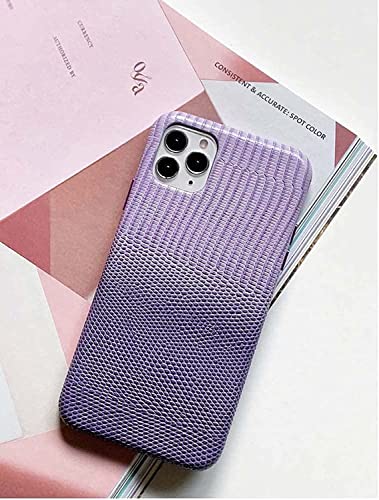 Funda antiarañazos iPhone 13 Pro Max piel púrpura 5