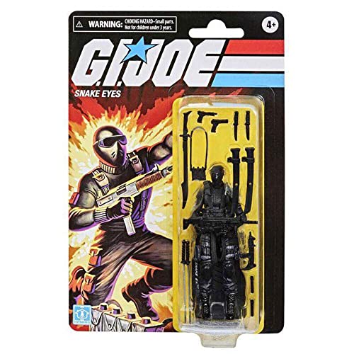 G.I. Joe Retro Collection Figurka Snake Eyes (ekskluzywna)
