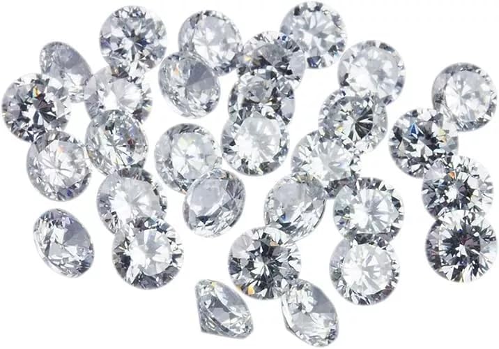 GIE Certified Lab Grown CVD Diamond – 6.5mm Round Cut Loose Stone | Genuine D Color VVS1 Clarity for Fine Jewelry, Earrings, Bracelets & Rings