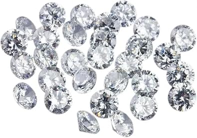 GIE Certified Lab Grown CVD Diamond 6.5mm Round Cut Loose Stone | Genuine D Color VVS1 Clarity for Fine Jewelry, Earrings, Bracelets & Rings