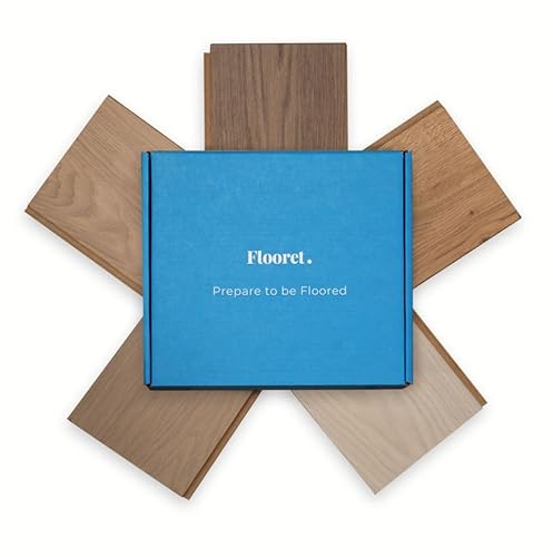 Flooret Engineered Hardwood Plank Flooring Silvan 7" Bestsellers Sample Kit
