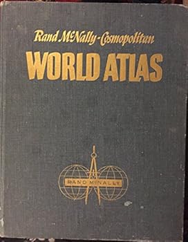 Hardcover Rand McNally-Cosmopolitan World Atlas Book