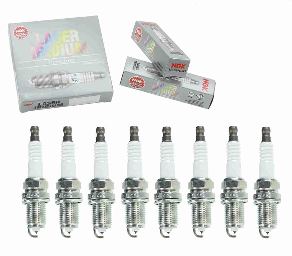 8 pc NGK Laser Iridium Spark Plugs compatible with Lexus GS400 4.0L V8 1998-2000