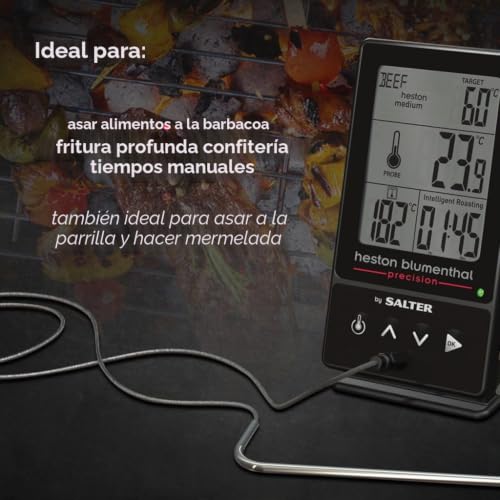 Termómetro digital Salter Heston Blumenthal con sonda de 14.5 cm de precisión 4