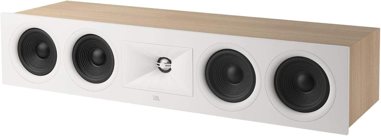JBL Stage 2 245C 2 Way Quad 4.5 Inch Center Channel Loudspeaker (Latte)