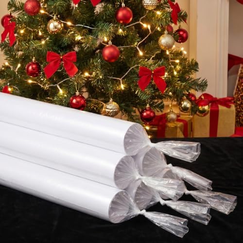 InnoHHustle 100 Pcs Long Plastic Sleeves 3 Mil 8x39 Inch Poster Sleeves — 사진 6