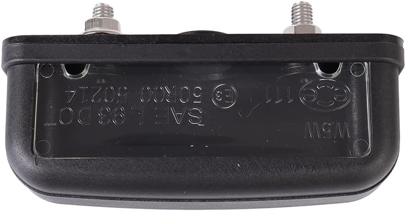Rear License Plate Light Housing Replacement for BMW F750GS F800GS F850GS F850GS Adventure F900GS C400GT, Direct Fit License Plate Lamp Case