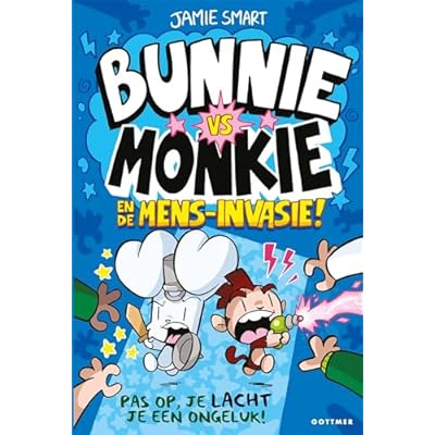 Bunnie vs Monkie en de mens-invasie