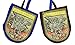 Saint Michael the Archangel Blue Shield Scapular, 1 3/4 Inch (H)