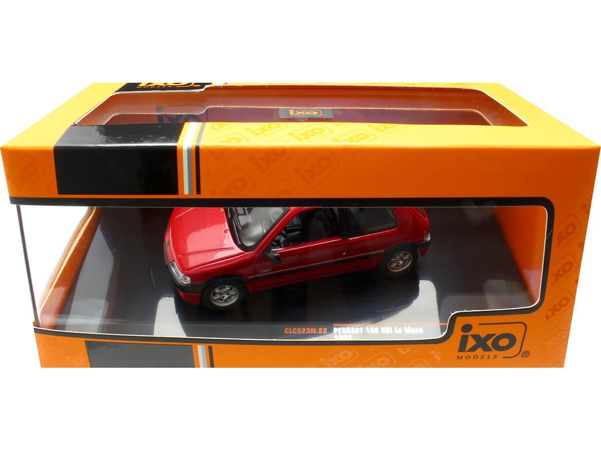 ixo プジョー106 Xsi 1993 1/43スケールミニカー Peugeot 106 XSI (Peugeot Sport) #22 G. Panizzi-H. Panizzi Tour de