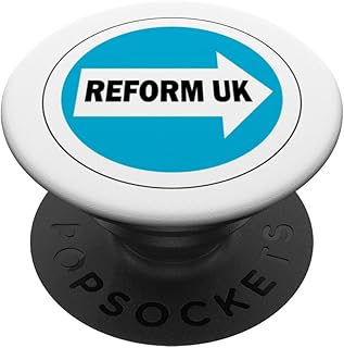 Reform UK Party Brexit Election PopSockets Adhesive PopGrip