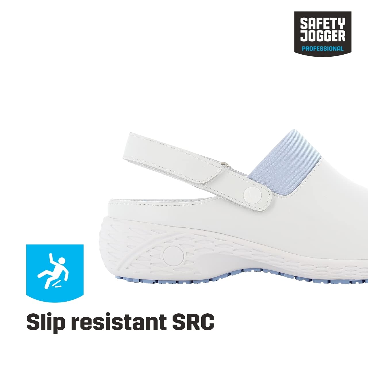 SAFETY JOGGER Chaussures de Sécurité pour Femmes - Sheila - Chaussure de Travail Légère et Confortable, Idéale pour Infirmières, Cuisine ou lIintérieur, Antidérapante et Absorbant Les Chocs, Oxypas