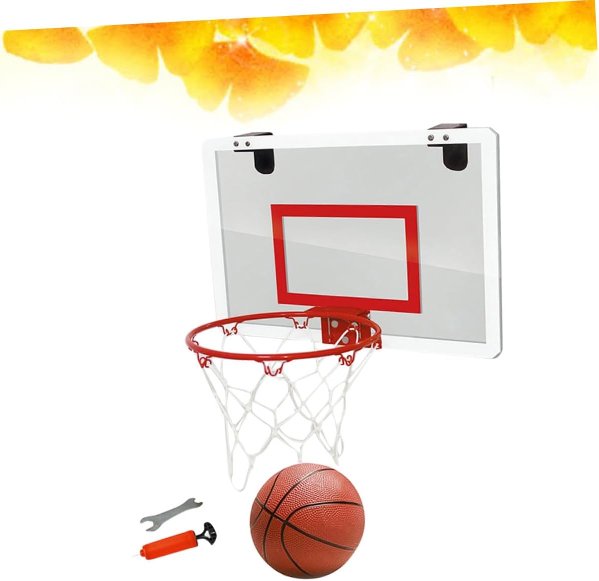 1pc Mini Door Hanging Basketball Board Transparent Suspension Backboard Sturdy Design for Indoor Use for Assembly Basketball