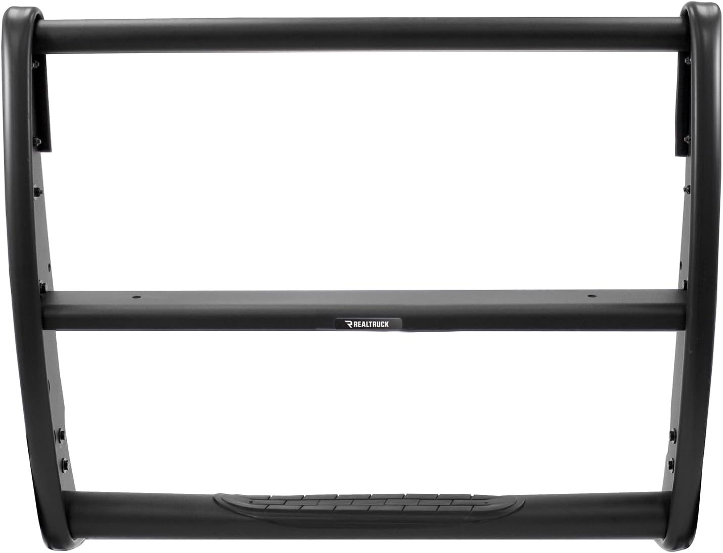 Go Rhino 3100 Series Center Grill Guard | Mild Steel, Textured Black | 3176T | Fits 2019 - 2021 Chevrolet Silverado 1500; 2022 Chevrolet Silverado 1500 LTD All (Excludes Driver Alert package)