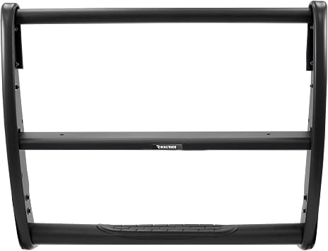 Go Rhino 3100 Series Center Grill Guard | Mild Steel, Textured Black | 3176T | Fits 2019 - 2021 Chevrolet Silverado 1500; 2022 Chevrolet Silverado 1500 LTD All Excludes Driver Alert package