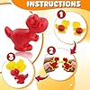Oun Nana Dinosaur Dough Tools Set for Kids, 27 PCS Dinosaur Molds and Accessories for Creative Fun, Dough Starter Kit for Kids Ages 2-8, Random Color #3
