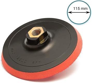 Cırt Zımpara Seti 62 Parça 115 mm Avuç Taşlamaya Uygun + Matkap Aparatı