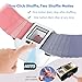 Automatic Card Shuffler, Rechargeable Shuffler for Cards 1-2 Decks, Quiet Playing Card Mixer Shuffler Machine, Electric Card Shuffler Portable with USB-C for UNO, Poker, Skip-Bo, Phase 10, Blackjack
