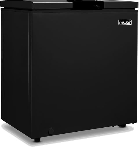 NewAir NFT050MB00 5 cu ft Chest Freezer Black