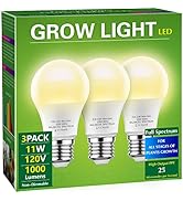 Amazon.com: Briignite LED Grow Light Bulbs, Full Spectrum, Plant