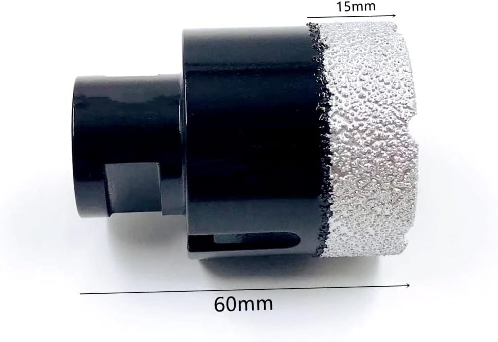 M14 Threaded Connection Vacuum Brazed Diamond Drilling Core Drill Bit Tile Drill Bit Marble Stone Masonry Hole Saw Hex Adapter,4PCS(C)