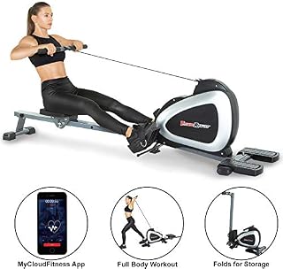 Fitness Reality 1000 Plus Bluetooth Magnetic Rower Rowing Machine with Extended Optional Full