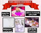 AmazonBasics 42 Large White Sheets, 50x75cm Tissue Paper for Packaging, Gifting, Clothes - Image 5