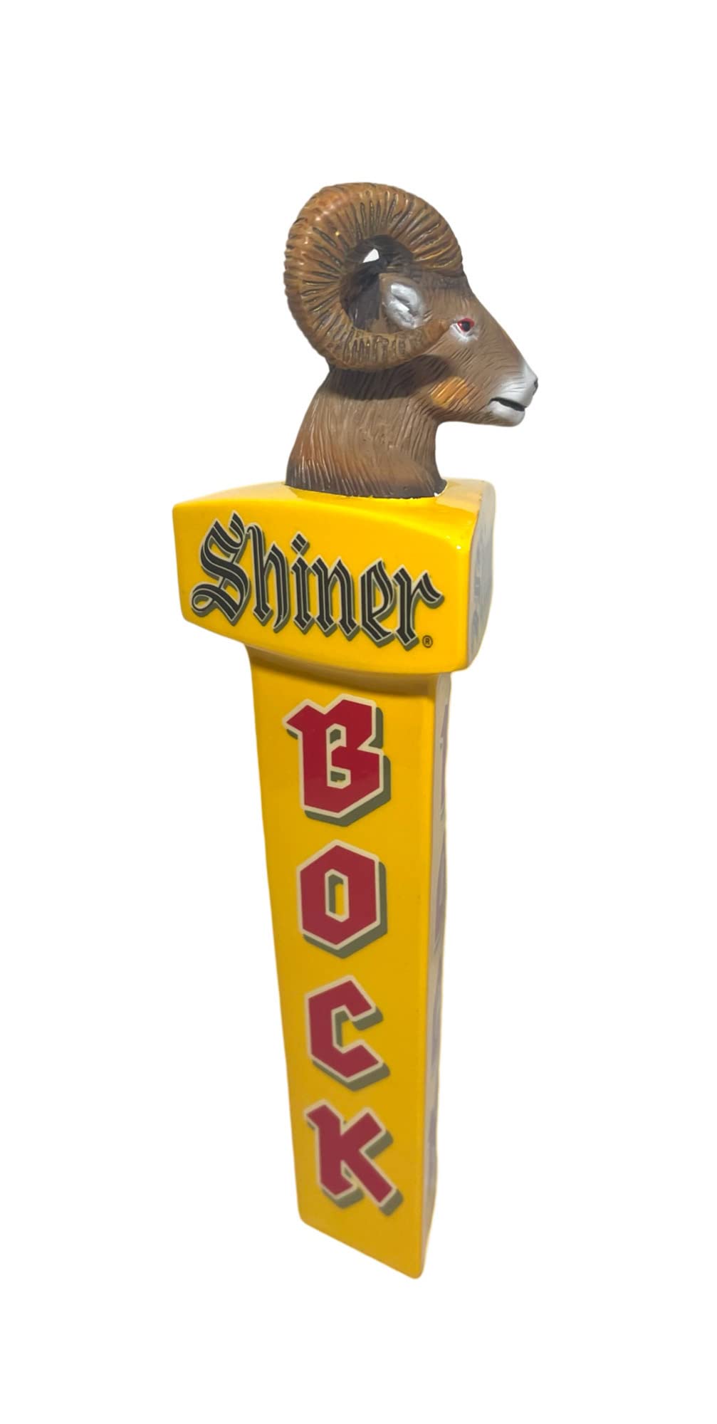 Spoetzl Brewery Shiner Bock Tap Handle