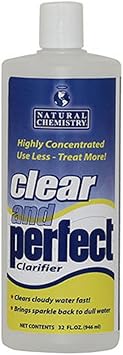Natural Chemistry 03500 Clear & Perfect Swimming Pool Water Clarifier, 32 Ounces