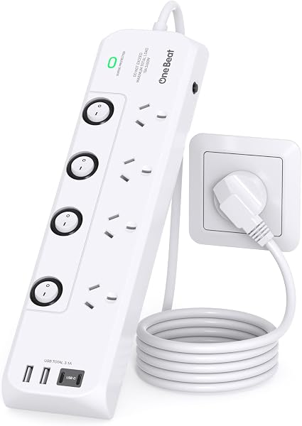 One Beat Power Board with Individual Switch and USB Ports