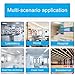 Sticky Mat 60x90 Tearable Industrial Dust Removal Mat Clean Room Door Blue Household Foot High Viscosity Mat 300 Pcs(60x90cm/23.6x35.4in)