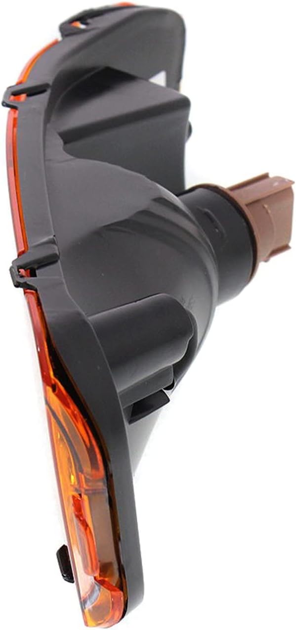 Evan Fischer Turn Signal Light Set Compatible with 2005-2009 Ford Mustang, With Bulb FO2521180 FO2520180 Front Driver and Passenger Side