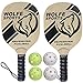 Wolfe Wooden Pickleball Paddle Set