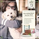 Betty's Landhausküche Hund Känguru mit Kartoffeln und Geflügel 6 x 400 g Für alle Hunderassen geeignet Hohe Bioverfügbarkeit Wir achten auf Beste Qualität