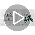 Image of Amazon Brand - Symactive Tricycle for Kids | Plug N Play | Baby Cycle with Grip Handle, Eva Wheels, Seat & Basket | Kids Tricycle /Cycle | 2+ Years Unisex | Weight Limit Upto 25 Kgs (Ice Blue)