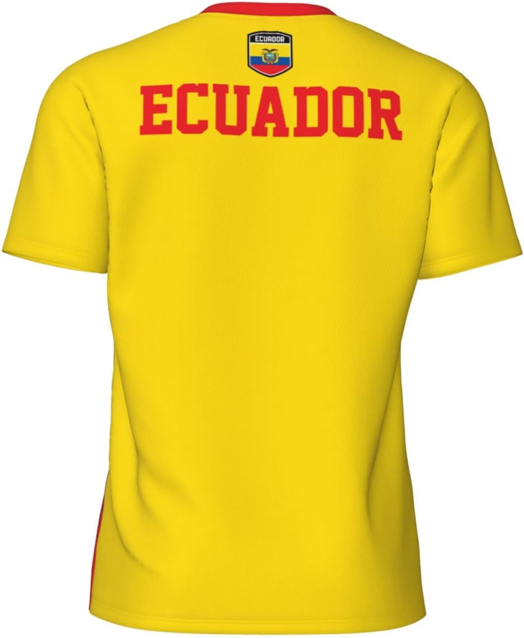 Ecuador Flag Grain Sports Mesh T-Shirt Retro Jerseys for Running Cycling Soccer Tennis Fitness Climbing