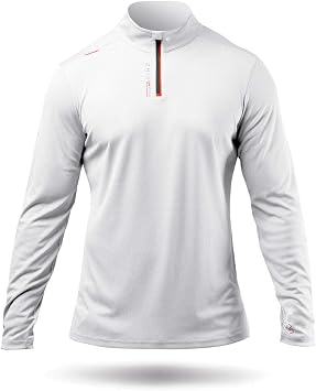 Zhik Mens ZhikDry UV Long Sleeve Polo - Navy - Lightweight Quick Dry - Lightweight and Anti-Static for Comfort and Airflow - Size - XL