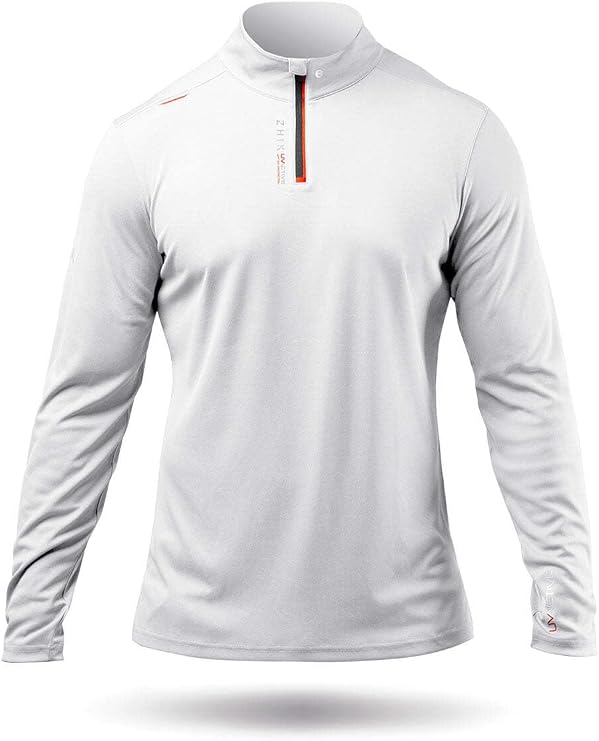 Zhik Mens ZhikDry UV Long Sleeve Polo - Navy - Lightweight Quick Dry - Lightweight and Anti-Static for Comfort and Airflow - Size - XL
