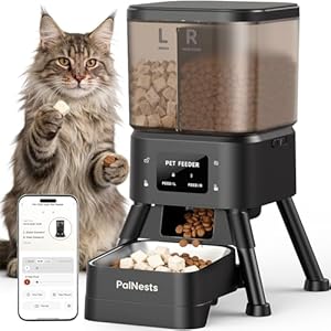 Automatic Cat Feeder, PalNests 4L D...