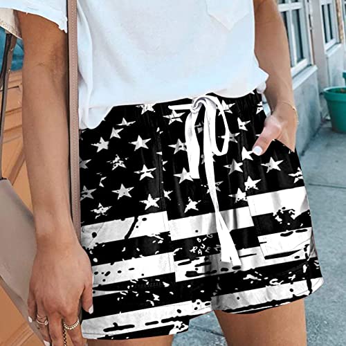 Womens 3 Piece Yoga Shorts Ribbed Seamless Fourth Of July Shorts Women Womens Casual Shorts Womens Exercise Shorts Pull On Shorts For Women Stretch Black Xxl #TOP1