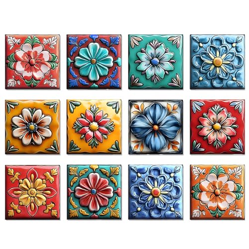 VICCI 24Pcs Peel and Stick Wall Decals 5.9 x 5.9