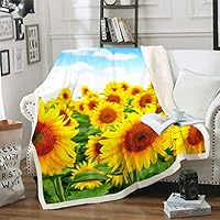 Coperta Stampata Con Cactus - In Pile E Sherpa, 152x200 Cm, Per Letto O Divano - Foto 5