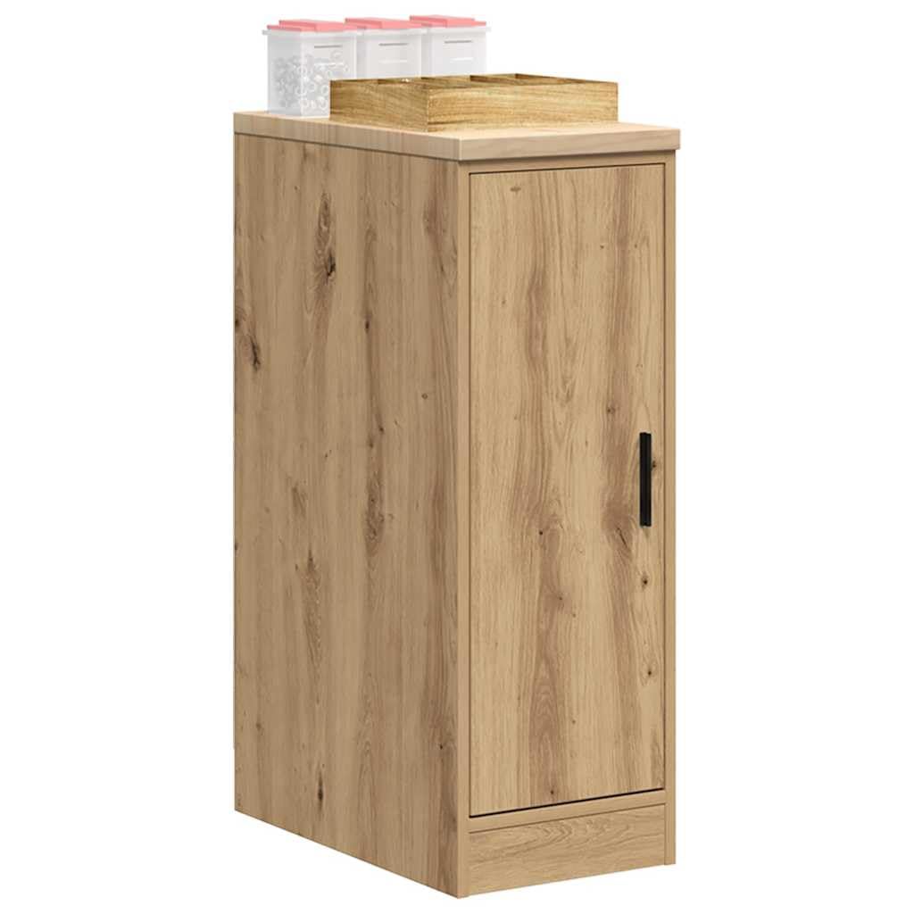 Générique Armoire de Rangement de Garage chêne Artisanal Bois de pin,Entreprise & Industrie,Stockage Industriel,Armoires industrielles,Brun,18 KG,860561