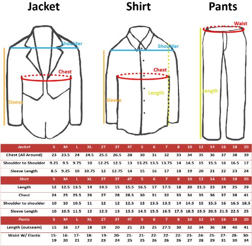 Unotux Boys Suits White Bow Tie Vest Sets Tail Outfit Tuxedos Baby Toddler Teens (3T) #TOP1