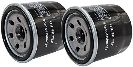 Road Passion Oil Filter for SUZUKI GSXR400 1990-1992 GSXR600 1997-2015 GSXR600W 1992-1993(pack of 2)