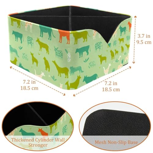 Porte-stylos rectangulaire double compartiment contre le désordre du bureau - 4