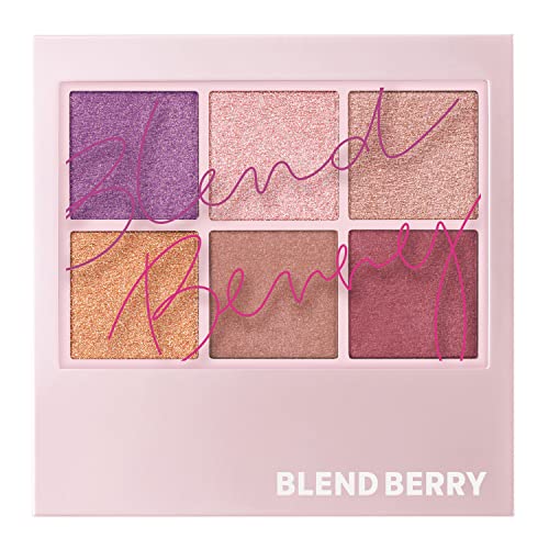 BLEND BERRY(ブレンドベリー) オーラクリエイション 004 (プラム&メタリックウォーム)アイシャドウ アイカ...